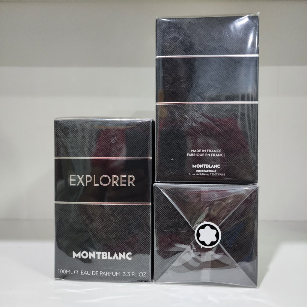 MontBlanc Explorer EDP for men 100ml กล่องซีลไม่มีป้ายไทย ใครชอบแนว Creed Aventus P-M0ntblanc