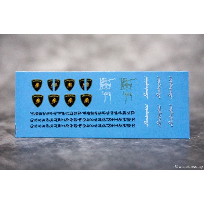 พร้อมส่ง ดีคอล สติ๊กเกอร์น้ำ สำหรับตกแต่ง Lockdown และ Hot Rod (UTR01 / BSL01 / VT01 / DX9 / TE01 / 