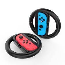 Nintendo Switch : Joy‑Con Wheel (Set of 2) นินเทนโด้ สวิตช์ จอยคอน อุปกรณ์เสริมพวงมาลัย (รับประกันศูนย์ไทย Synnex ) (สาม