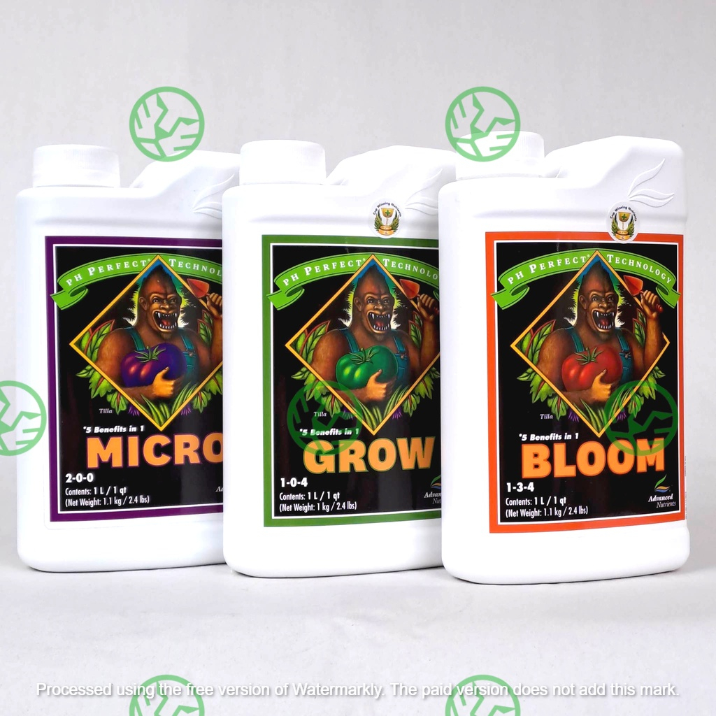 100mL pH Perfect MICRO GROW BLOOM Advanced Nutrients