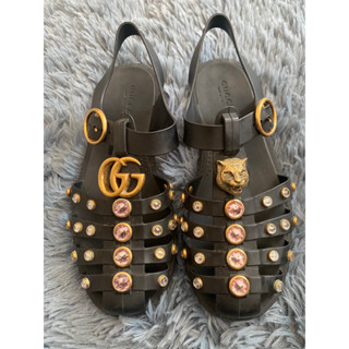 Gucci rubber sandals