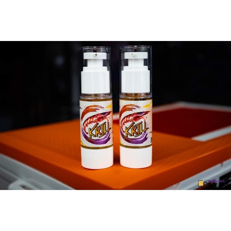 เหยื่อตกปลาชนิดน้ำ Krill oil เข้มข้นสำหรับปลาทุกชนิด