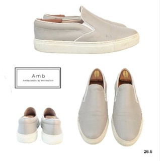 รองเท้า​ Amb​ Ambassadors of​ minimalism  slip on​  ของแท้​ แบรนด์ดัง