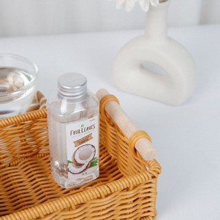 FOUR LEAVES น้ำมันมะพร้าวสกัดเย็น 100% ตราโฟร์ลีฟส์ ขนาด 100…