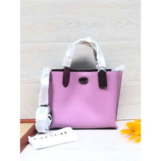 Coach Willow Tote 24 In Colorblock