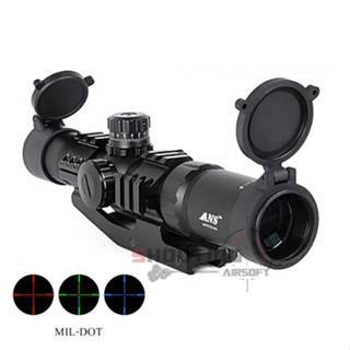 กล้องเล็งไว Scope ANS Optical 1.5-4x30 CQB เป้า Mil-Dot