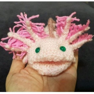 เคสยาดมหงส์ไทยถักไหมพรม แอกโซลอเติล Axolotl