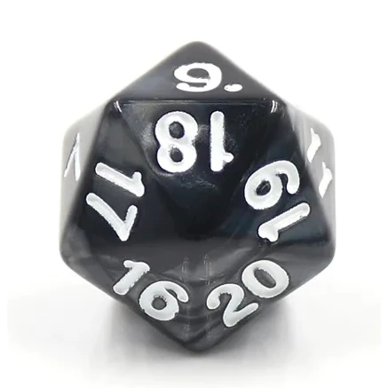 ลูกเต๋า D20 & สุ่มหลายแบบ Random DICE D4 D6 D8 D10 D12 D20 D100 (1ลูก, 1die) | DnD D&D MTG RPG TRPG บอร์ดเกม Magic เมจิก thumbnail 3