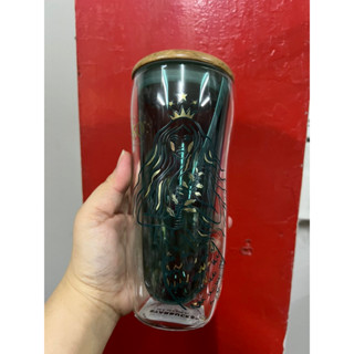 Starbucks DW glass siren 10 oz