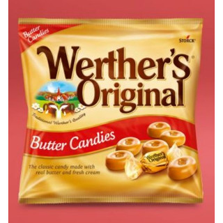 Werthers Butter Candy Original 90g. เวอร์เธอร์ ลูกอมบัตเตอร์ ออริจินอล 90 กรัม