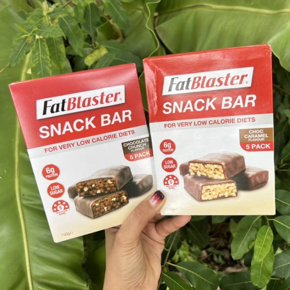 SNACK BAR FatBlaster 1 กล่องมี 5 ชิ้น ChocCaramel Exp.03/2025พร้อมส่ง🇦🇺