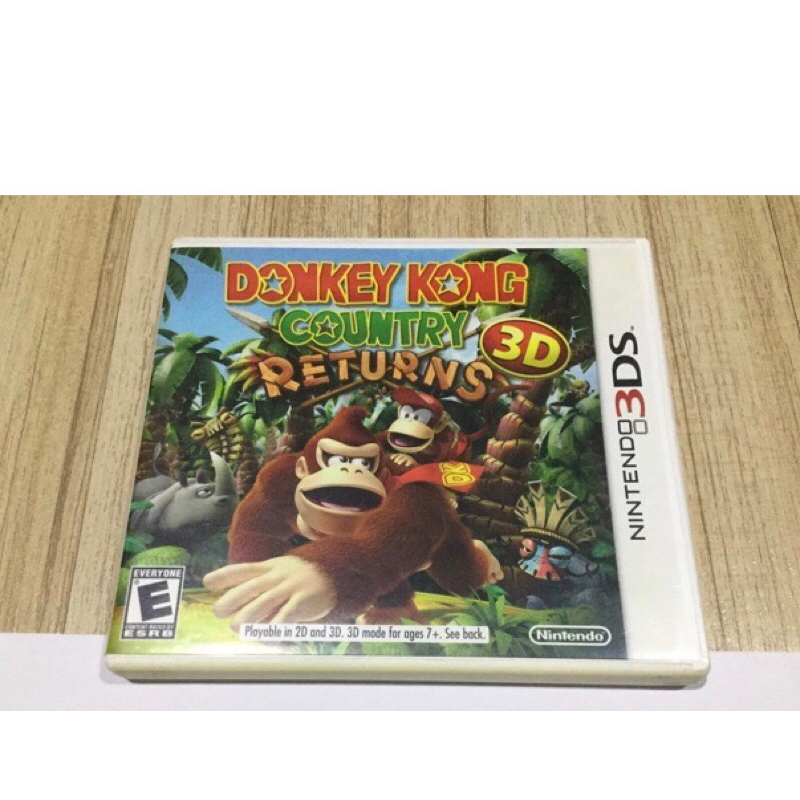 แผ่นเกม 3ds donkey kong มือสอง