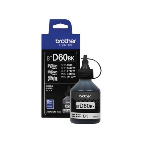 Brother หมึกพิมพ์ BTD60BK สำหรับปริ้นเตอร์บราเดอร์รุ่น DCP-T310,DCP-T220,DCP-T226, DCP-T420W,M DCP-T