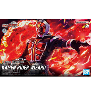 BANDAI Figure-rise Standard Kamen Rider Wizard Flame Style [D-TOYS GUNDAM] กันดั้ม กันพลา โมเดล  แอคชั่นฟิกเกอร์