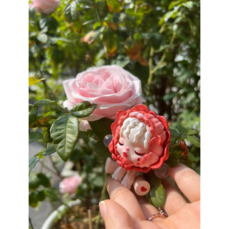 Skull panda ตัวกุหลาบ พร้อมส่ง