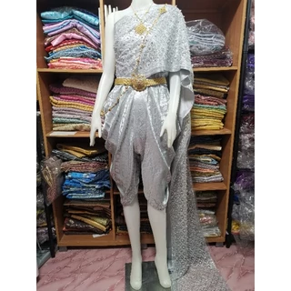 #​ชุดไทยสไบกากเพชร​ #ชุดไทยโจงกระเบน​ #ชุดไทยราคาถูก(ไม่รว​มเครื่อง​ประดับ)​