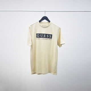  แขนสั้น GUESS (GES-015)  เสื้อแบรนด์แท้ ผ้าcotton ผ้านิ่มใส่สบาย ระบายอากาศได้ดี  ใส่ได้ทั้งชายและหญิง