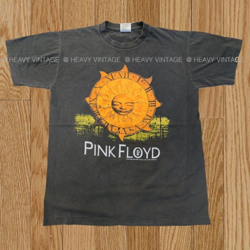 PINK FLOYD NORTH AMERICAN TOUR 1994 ฟอกไบโอ เสื้อทัวร์ วงร๊อค วินเทจ heavy vintage shirt