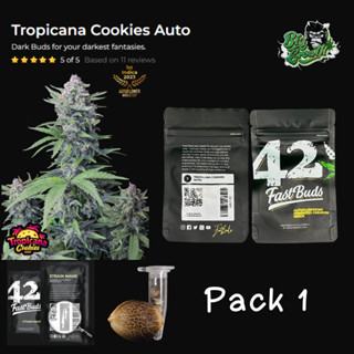 เมล็ดกัญชา Tropicana Cookies Auto - Fastbuds แพ็ค1เมล็ด