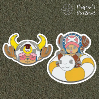 ʕ •ᴥ•ʔ ✿ พร้อมส่ง : เข็มกลัดเซ็ทโทนี่ โทนี่ ช็อปเปอร์ - วันพีช | Tony Tony Chopper - One Piece Enamel Brooch Pin Set.