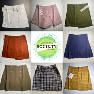 Socie.tycloset-Skirtsกระโปรงแฟชั่น**สินค้าสำหรับไลฟ์สดเท่านั้น