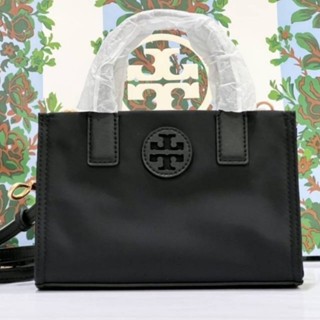 Tory burch Ella nylon Mini Tote หลายสี