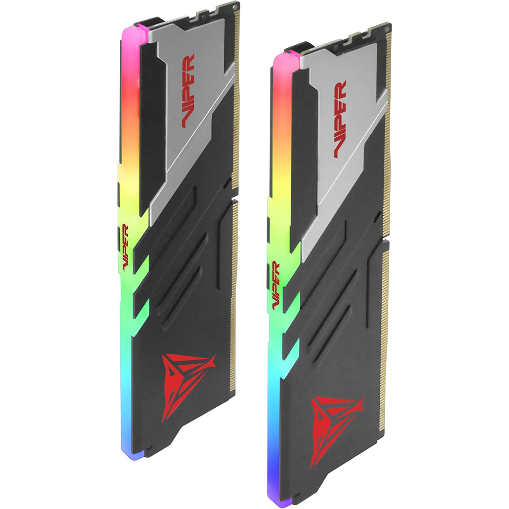 แรมพีซี Patriot Viper GAMING  VENOM RGB Ram PC DDR5 32GB DDR5 [2x16GB] 5600MHZ (PVVR532G560C36K) -LifeTime