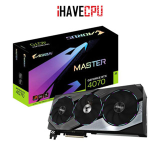 iHAVECPU VGA(การ์ดจอ) GIGABYTE AORUS GEFORCE RTX 4070 MASTER 12G - 12GB GDDR6X