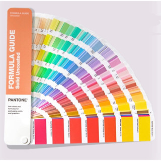 pantone guide รุ่น 2390 ปี 2023 (1 เล่ม) แบบ uncoated สินค้ารุ่นใหม่เล่มสีส้ม