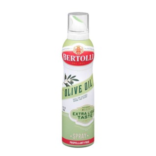 Bertolli Olive Oil เบอร์ทอลลี สเปรย์น้ำมันมะกอก เอ็กซ์ตร้าไลท์เทสติ้ง 145 มล. น้ำมันมะกอก