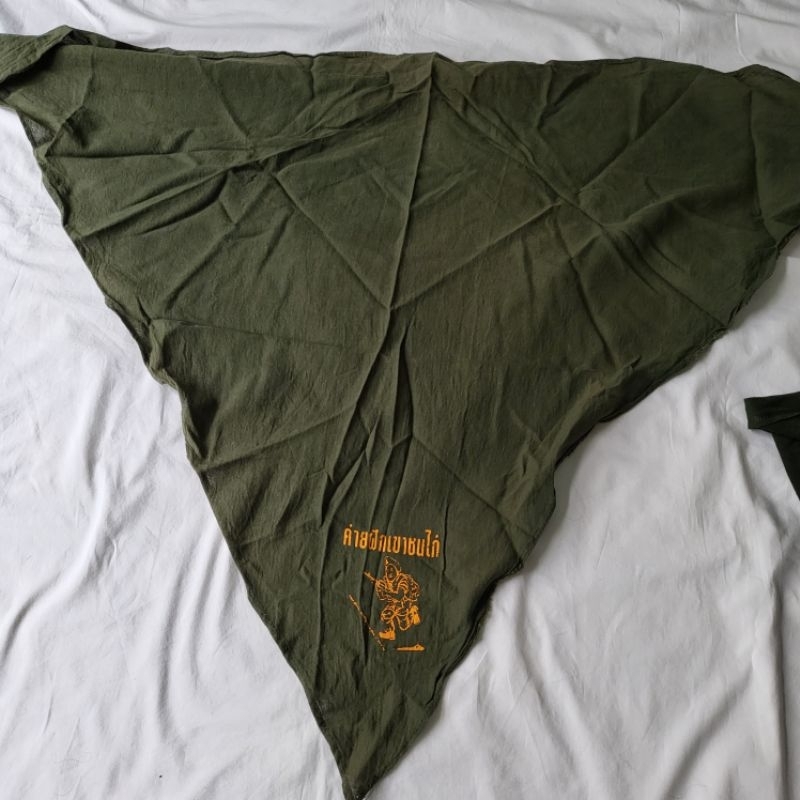 มือสอง Soilder T Shirt เสื้อ รด รักษาดินแดน เสื้อยืดรองในทหาร นักศึกษาวิชาทหาร คอกลม เขาชนไก่ ราคา ถูกที่สุด ดีลบีเคเค แกลเลอรีภาพที่ 6
