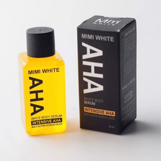 หัวเชื้อขาว AHA white by MIMI White AHA กล่องดำ