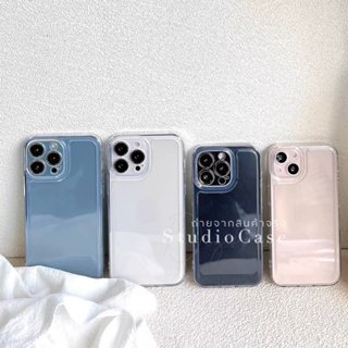 Silicone TPU Space clear case เคสใสคลุมเลนส์ เคสใสงานดี เคสใส เคสสำหรับรุ่น 78SE20- 13 13pro 13promax