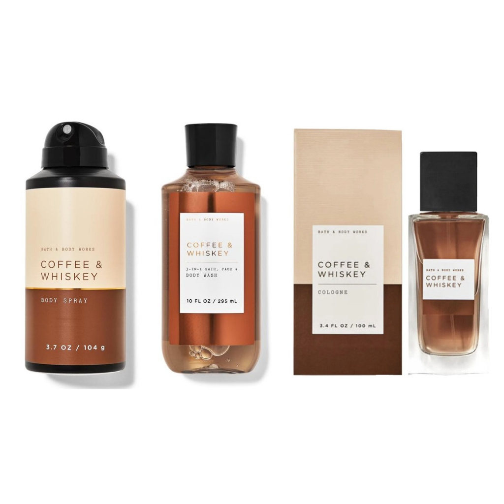 ☕️🍷☕️🍷Bath & Body Works กลิ่น Coffee & Whiskey หอมนุ่มละมุนฟุ้งๆ หอมหวานวนิลาคาราเมลผสมเหล้า Irish ก