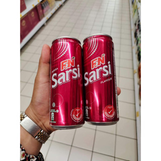 (2 กระป๋อง ราคา 58 บาท)Sarsi น้ำอัดลมซาสี่ Sarsi ขนาด 325 ml.(แบรนด์ F&amp;N)