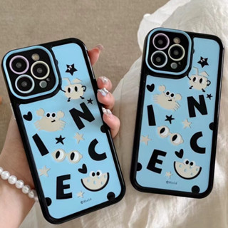 ❤️ส่งของขวัญ❤️  เคสไอโฟน 11 12 13 14 Pro Max การ์ตูน ฤดูร้อน มหาสมุทร สไตล์คู่รัก Case for iPhoneป้องกันการตก