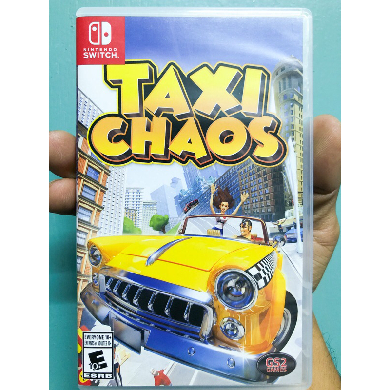 แผ่นเกมส์ Nintendo Switch : Taxi Chaos (มือ2) (มือสอง)
