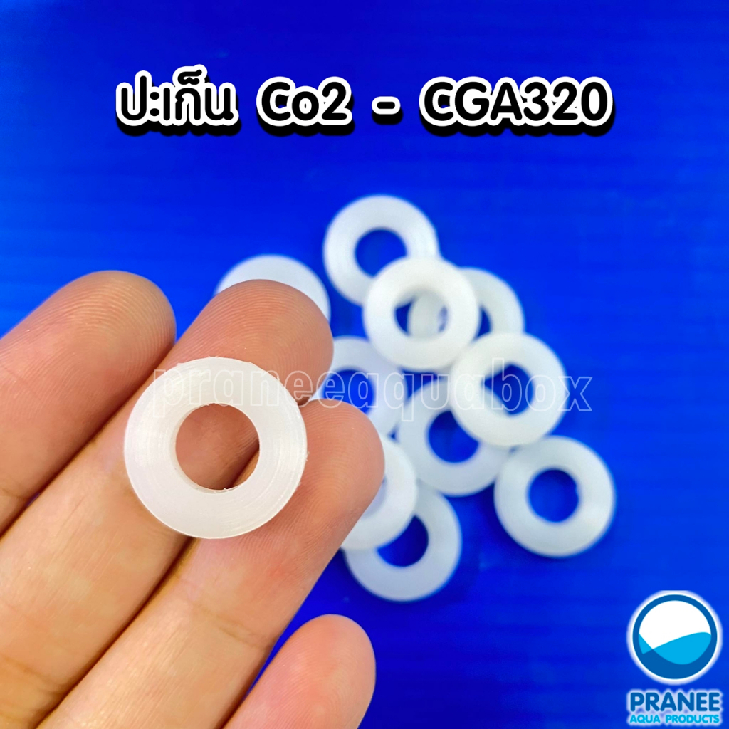 ปะเก็น Co2 ปะเก็น ่CGA320 และปะเก็นเกลียวจีน อุปกรณ์ตู้ปลา อุปกรณ์ถังคาร์บอน