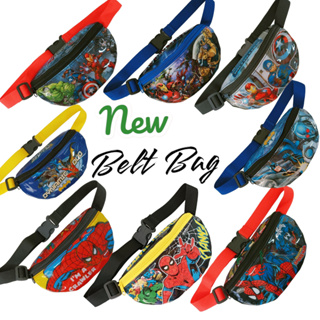 กระเป๋าเด็ก คาดอก คาดเอวลายใหม่ล่าสุดNew In(Belt Bag/ Waist Bag) ลายการ์ตูนลิขสิทธิ์ Newest design สินค้าขายดี
