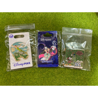 Disney Pin ของแท้ Peterpan, Mickeymouse, Pinocchio, Bullseye และ Goofy