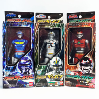 เหมา Bandai 6.6 นิ้ว Space Sheriff Gavan Legend Squadron Series Soft Vinyl Figure ตำรวจอวกาศเกียบัน ซอฟ มือ2