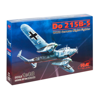 พลาสติก โมเดล ประกอบ ICM สเกล 1/48 Do 215 B-5 WWII German Night Fighter (48242)