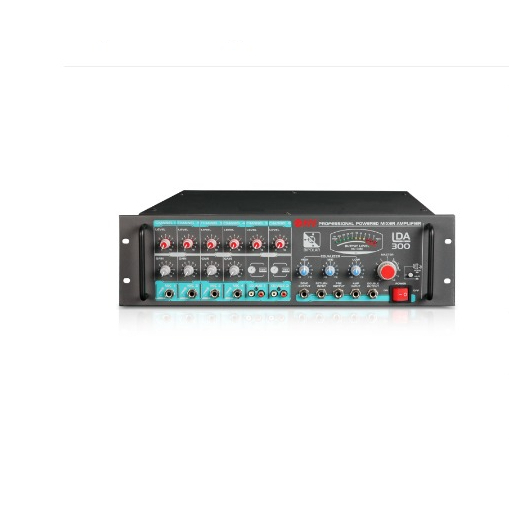 เพาเวอร์มิกเซอร์เสียงตามสายNPE Power Mixer LDA-300POWER : 300W @ 4-8-16 OHM, 70V, 100V