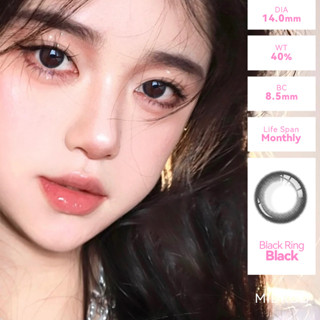 Midroo Lens คอนแทก คอนแทคเลนส์ Black Ring คอนแทคเลนส์สี -14.0mm