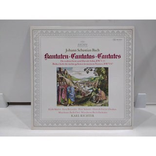 1LP Vinyl Records แผ่นเสียงไวนิล Kantaten-Cantatas - Cantates  (J18A206)