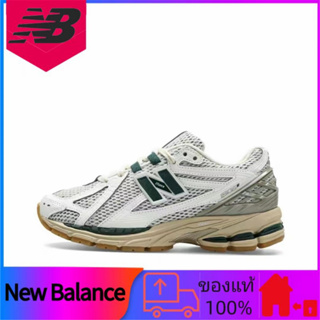 แท้ 100% New Balance NB 1906R "urbancore" ระบายอากาศสบาย ๆ ทนต่อการสึกหรอน้ำหนักเบารองเท้าวิ่ง unisex สีขาว