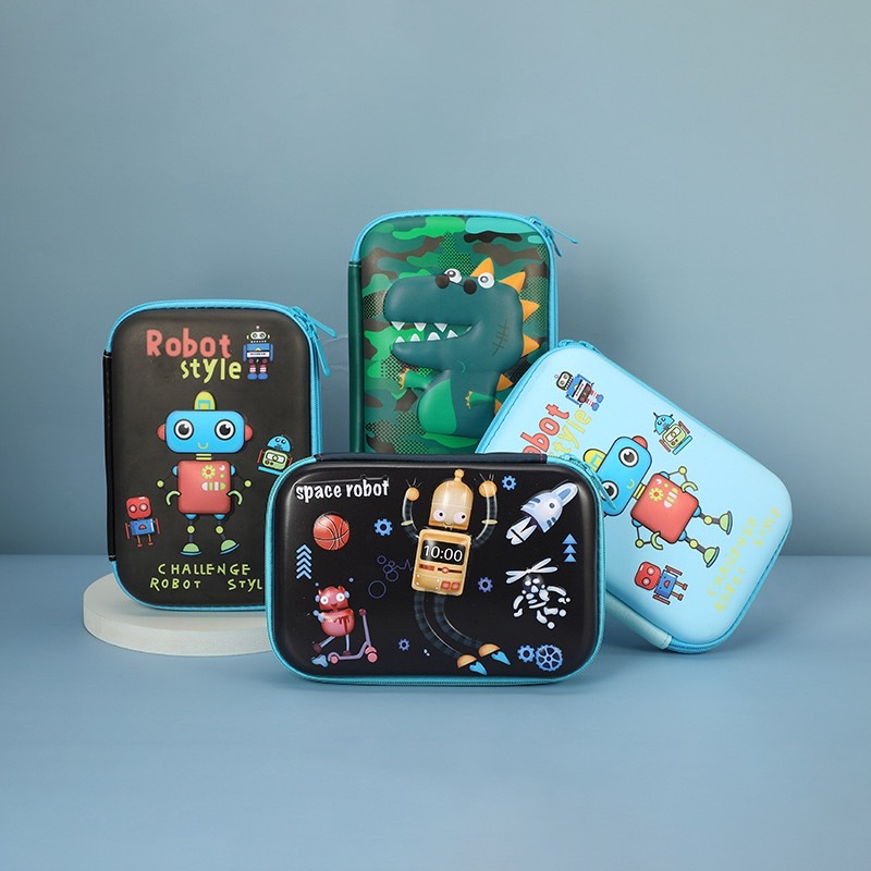 พร้อมส่งกล่องดินสอ กระเป๋าดินสอลายนูน 3D (งานเทียบ smiggle งานเทียบสมิกเกิ้ล) PC01