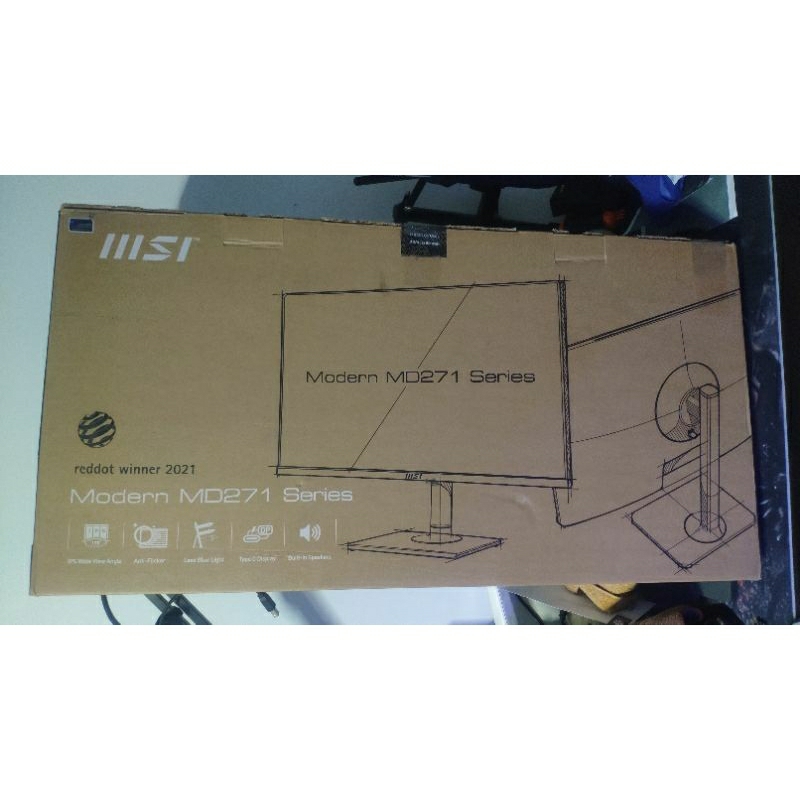 จอคอมพิวเตอร์ msi 27นิ้ว 75 hz(มือสอง)