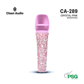 CLEAN AUDIO : CA-289 CRYSTAL PINK Dynamic Microphone