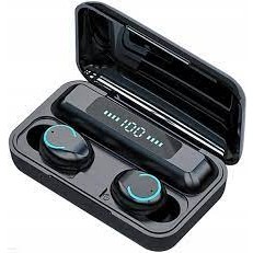 พร้อมส่งหูฟังบลูทูธ TWS รุ่น F9-5 เชื่อมต่อ Bluetooth 5.1 ระบบสเตอริโอ หูฟังเล่นเกมส์ แยกเสียงซ้ายขวาได้